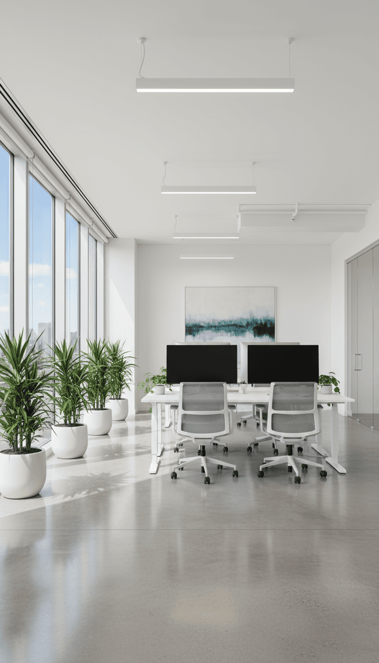 Pristine office interior in Toronto