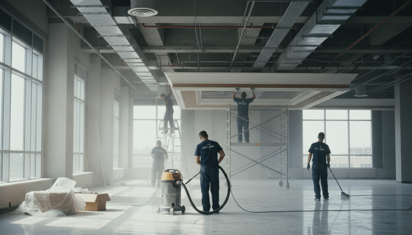 Post-construction cleanup